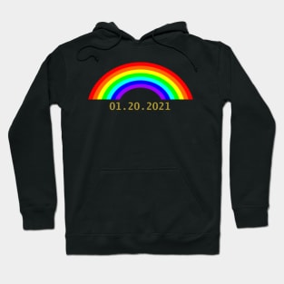 01202021 Inauguration Day Rainbow End of An Error Hoodie